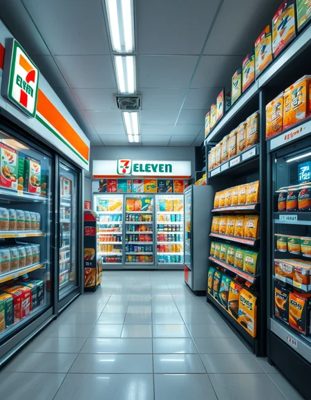 The interior of a Japanese 7-Eleven convenience store, brightly lit and impeccably organized. Shelves are neatly stocked with a variety of colorful snacks, including Japanese-exclusive chips, candy, and instant ramen with vibrant packaging. A refrigerated section displays an array of neatly arranged onigiri, bento boxes, and sandwiches, each with detailed labels. The drink section showcases an assortment of bottled teas, unique flavored sodas, and energy drinks in sleek, modern packaging. A small counter near the entrance features a steaming selection of freshly prepared oden in a glass display, emitting a warm, inviting aroma. The store's floor is pristine, with clear aisle markers and signs in both Japanese and English. A self-checkout kiosk and a cashier counter equipped with a digital payment system are visible in the background. Soft background music plays, adding to the welcoming atmosphere. The image is highly detailed and photorealistic, capturing the textures of product packaging, the glow of refrigerated displays, and the immersive experience of a Japanese convenience store.
<lora:SDXLFaeTastic2400:0.4> <lora:extremely_detailed:0.4> extremely detailed, <lora:Japanese_7-Eleven:1>,Japanese 7-3l3v3n, Masterpiece,best quality,hi res,8k,hi res,8k,award winning,(sharp focus, intricate, highly detailed),