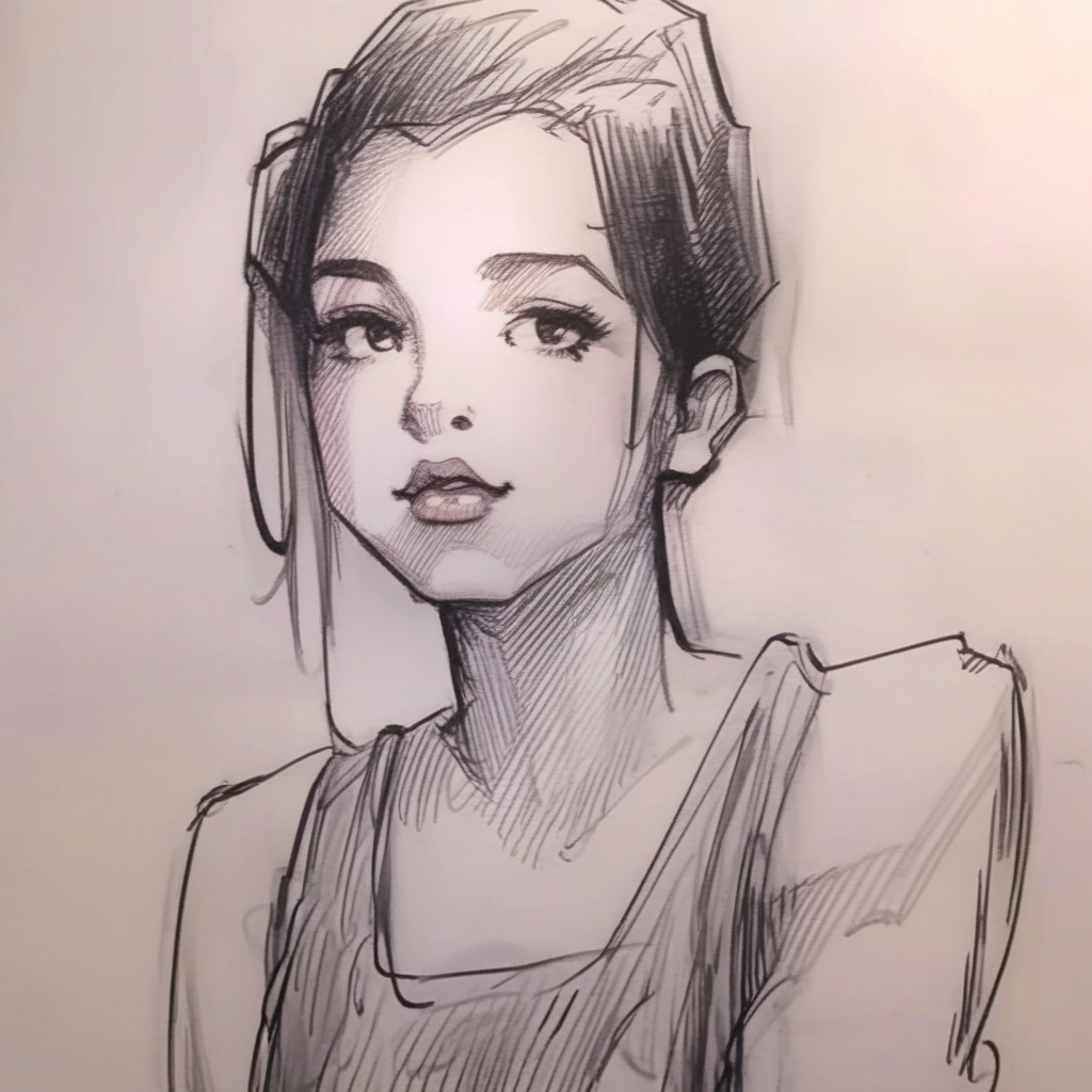 drawix6 girl <lora:drawix6:1>