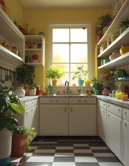score_9, score_8_up, score_7_up,
m4x1m4l, indoors, no humans, plant, scenery, tiles, checkered floor, shelf, kitchen, jar, sink, refrigerator, cabinet, wallpaper (object)
<lora:maximalism-m4x1m4l-indoors-Pony-v1:1.0>