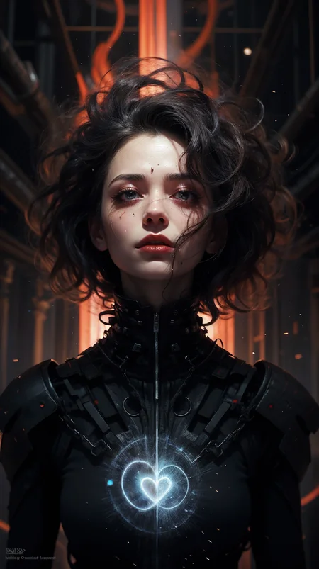 cosmic, <lora:Hellasthetic v2:0@0:1@0.1>, 1girl, black, dark, strong ligh, energy, vogue, crown, spiral, Princess of the Demon World, elegant, red, burning eyes, silhouette, mantle, 8k, photo, Exploding Mouth, hatred, long hair, tornado, zentangle, black heart, faces split vertically, colorful, scratch, Chain of Black Flame, planetary series, drop, vertigo, backlighting, halo, ash, black tears, projection mapping, blue eyebrows,