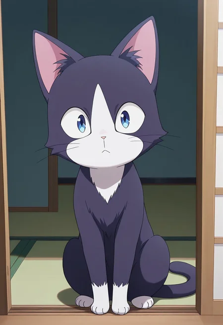 (absurdres, best quality, masterpiece:1.4), amazing quality, highres, newest, detailed, detailed body, detailed face, source anime, anime coloring, beautiful, petite,
BREAK
WWNemu, NemuCat, cat, no humans, animal focus, blue eyes