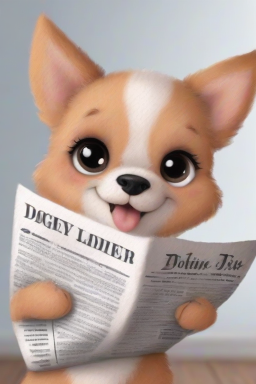 <lora:PE_CuteAnimals:0.8> PE_CuteAnimals,
dog holding newspaper