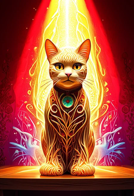end_tripwire_morph, <lora:Trippy_Morph_WiresNeon_by_EarthDusk:0.9> colorful, luminous, (catgirl made of wires:1.1), elaborate, (ultra realistic:1), (masterpiece:1.1), best quality, intricate, extremely detailed, intricate, detailed background, OverallDetailXL, perfect composition, elaborate, ultra realistic, detailed background, masterpiece, best quality, highly detailed, sharp focus, dynamic lighting, award-winning, intricate, detailed, hyper-detailed, cables, outlined with wires and neon, neon outlines, wire sculpture, neon wire sculpture, score_9, score_8_up, score_7_up, score_6_up, score_5_up, score_4_up, Freebo_alloy