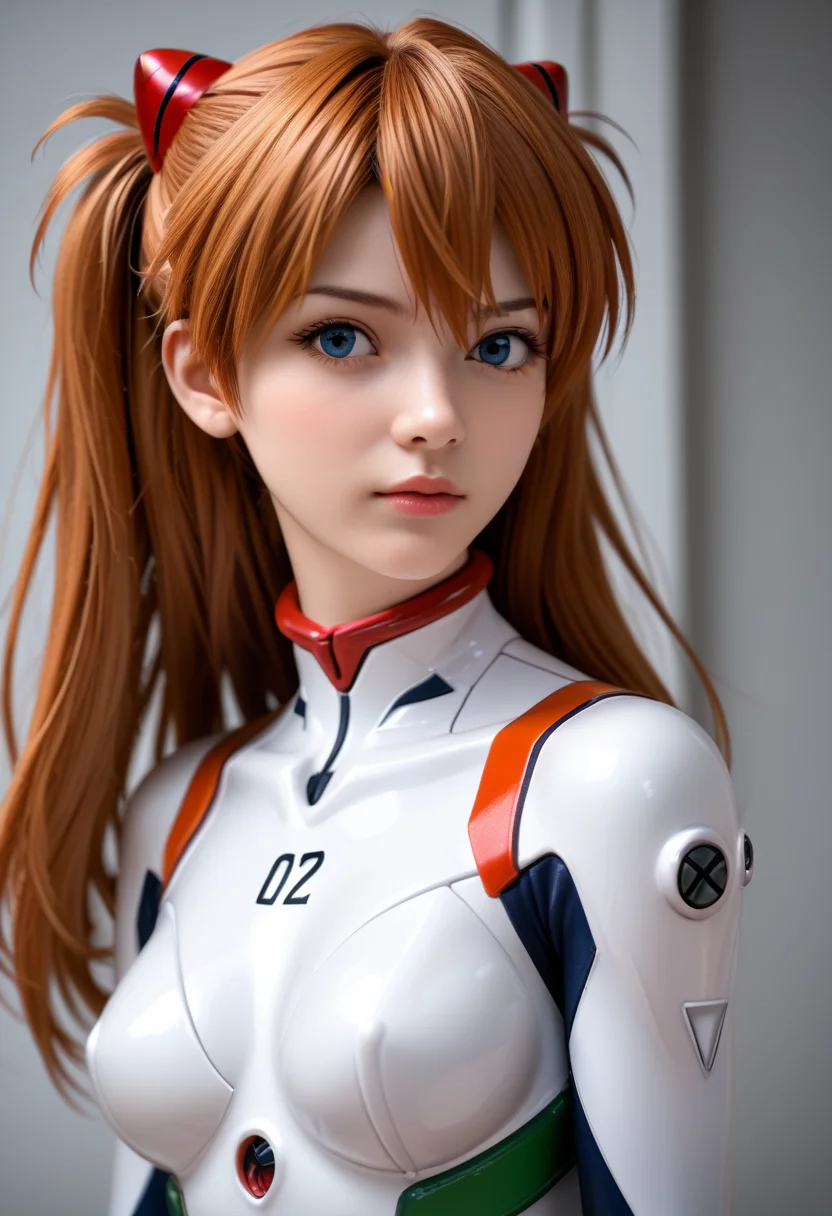 score 9, score 8 up, score 7 up,
4 k 8 k photorealistic torso headshot portrait of elegant asuka langley in red - white tight fit contact suit reflective ; @ @ evangelion @ @ anime. by james jean, zac retz, pixiv, <lora:sdxl_lightning_8step_lora:1>, <lora:add_detail:0.5>