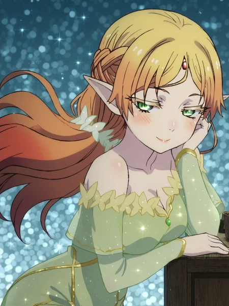 detailed background, shiny skin, posing,
<lora:elf.pony:1.0>,
elf, ccc, 
large breasts, wide hips, 
half-closed eyes, seductive smile,