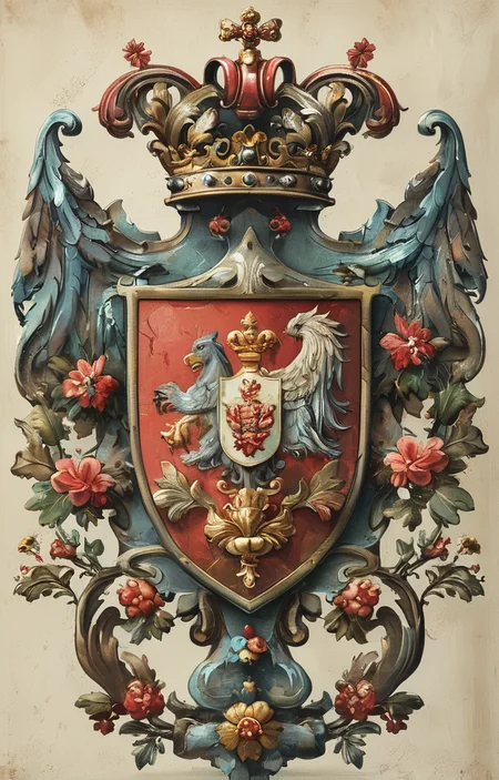 masterpiece,best quality,<lora:tbh227-sdxl:0.9>,illustration,style of Coat of Arms,