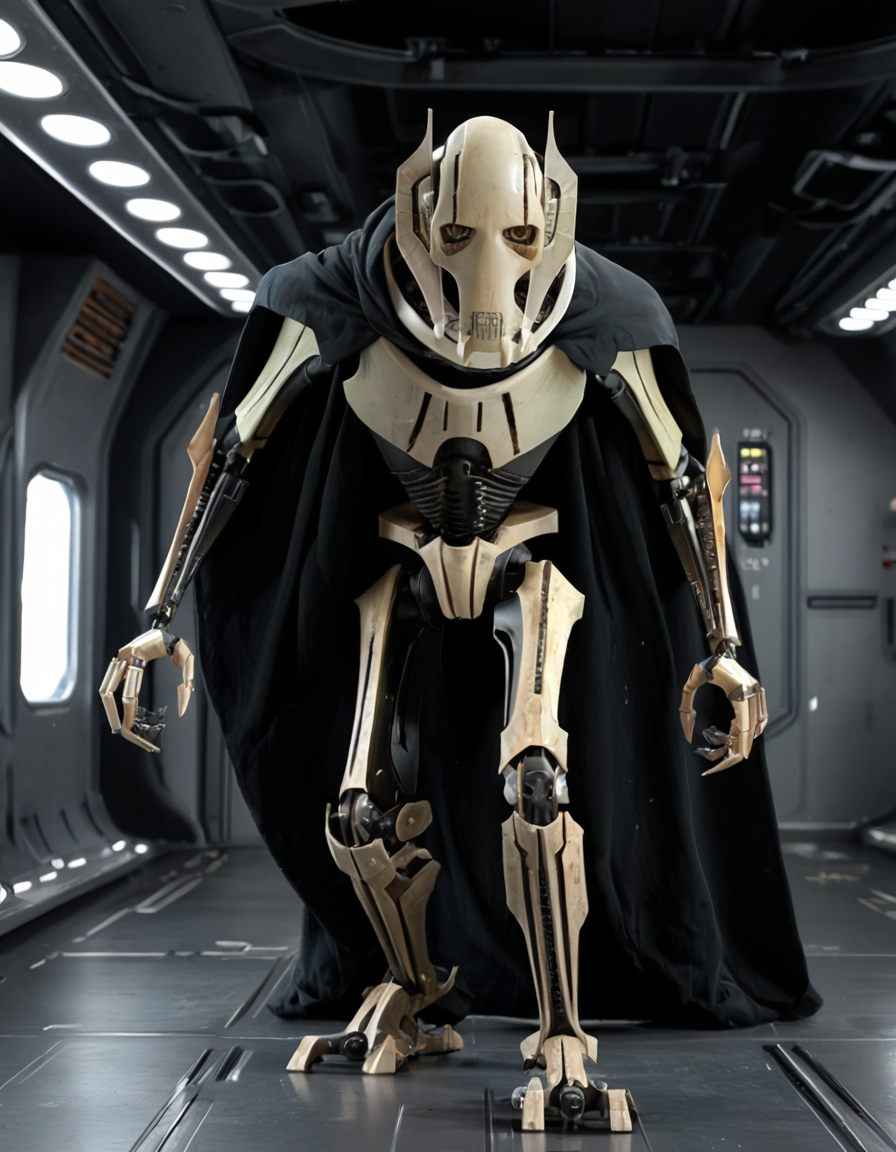 <lora:General_Grievous_Pony:1> General_Grievous, on a spaceship