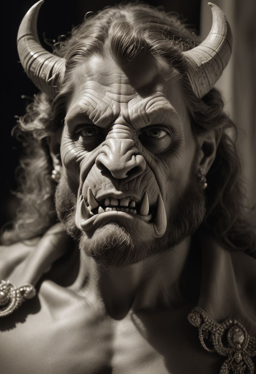 Raw photo, original style, very detailed face features,  TheBeast,  elegant