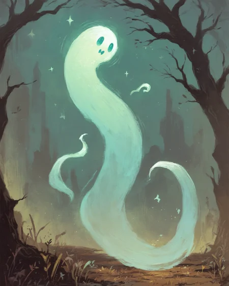 score_9, score_8_up, score_7_up,  <lora:Storybook_V1.1:1> sbfte, Ghost