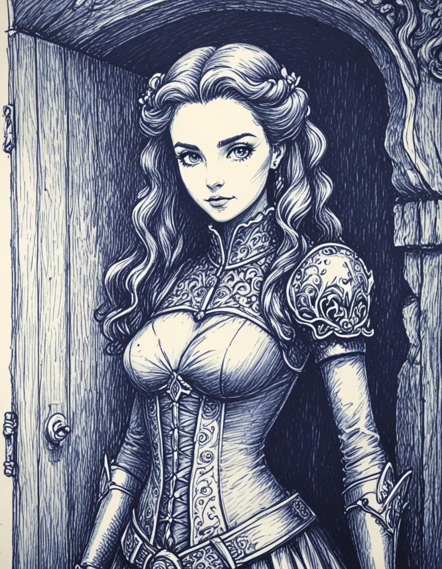 novuschroma42 style ballpoint pen drawing of Dangerous Liaisons  <lora:novuschroma42 style_blue:1> <lora:sdxl_lightning_8step_lora:1>