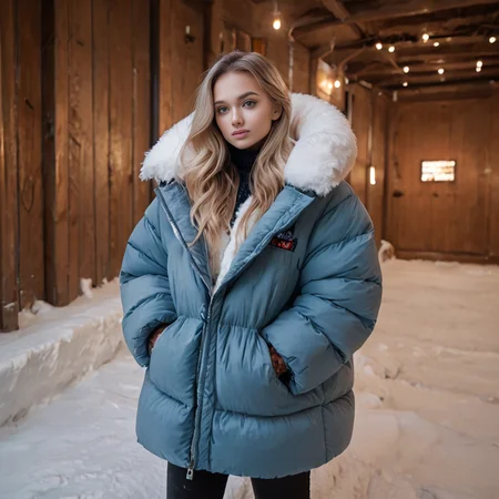 score_9, score_8_up, score_7_up, score_6_up, score_5_up,freezerroom scene, cinematic,Depth of field, bokeh, best quality BREAK
 one irish women, sexy curves, revealing outfit,extra_puffy_jacket , covered in snow and ice
 <lora:FreezerRoom:1> <lora:Pony_Extra_Puffy_Jackets_V1:0.8>