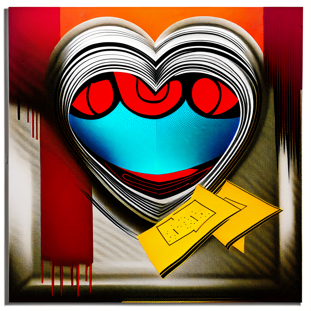 and it's right there on the canvas, "727" is a time capsule of pop art and culture. It's like going into the 90s and discovering a treasure chest of visual wonders. It's like finding your childhood memories wrapped in a giant canvas. Get ready for a nostalgic walk in the lane of memory.