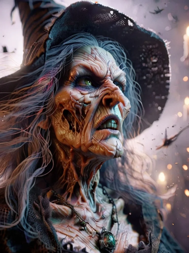 closeup shot of a witch face <lora:ral-wtchz:1> ral-wtchz