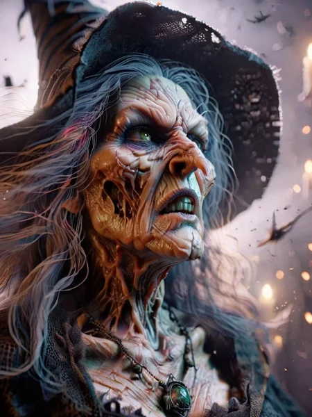closeup shot of a witch face <lora:ral-wtchz:1> ral-wtchz