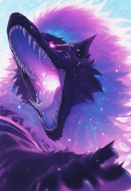 masterpiece, best quality, absurdres, dynamic action shot, cinematic angle  
BREAK  
(4k,8k,Ultra HD), vibrant lighting, extreme foreshortening, exaggerated perspective  
BREAK  
anthro figure mid-lunge, hand reaching forward, sharp gleam in detailed intricate eyes  
BREAK  
huge open-mouthed grin, sparkling teeth, wild joy expression  
BREAK  
flowing fabric snapping behind them, energy crackling in the air, bloom lighting  
BREAK  
bright, vivid background, blurred streaks, roaring lively atmosphere