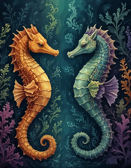 novuschroma69 dual dichotomy seahorses <lora:novuschroma69 dual:1.2> <lora:sdxl_lightning_8step_lora:1>