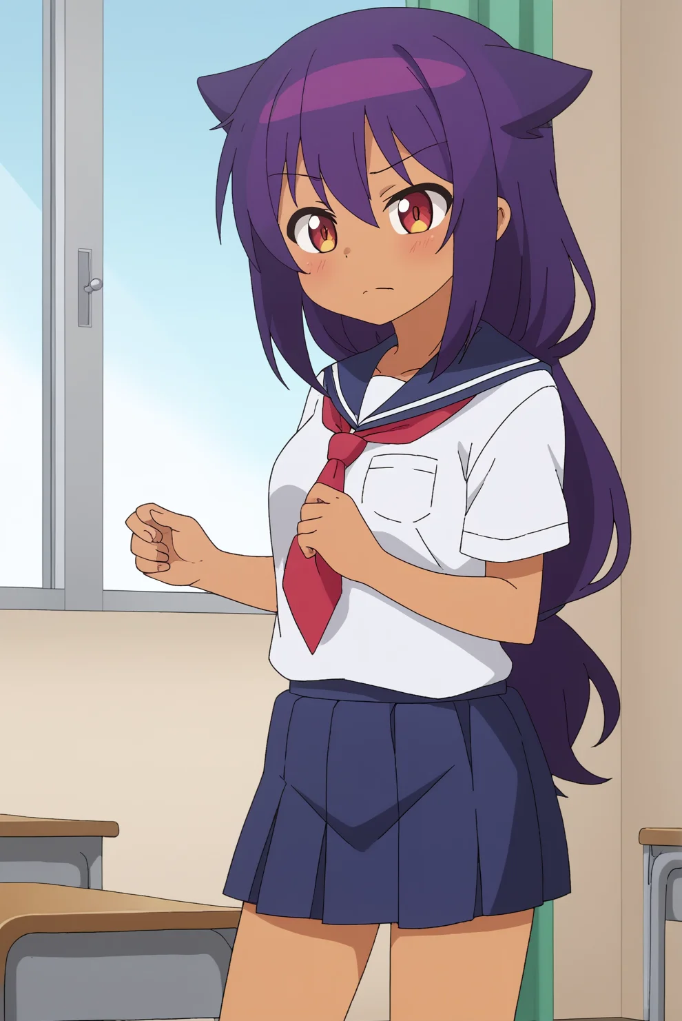 Jahy, solo <lora:Jahy-sama_wa_Kujikenai-Jahy-PDXL:0.8>