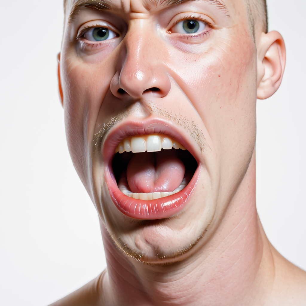 Uh mouth, man <lora:Everly_Heights_Talk_Mouth_Pony_XL:1> , lower face