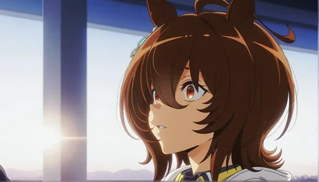 1girl,
<lora:shinjidai_V3:1>
(anime screenshot,anime screencap,:1.2)
1girl, jogging along a riverside, sunrise, energetic, solo, sporty, on a snowy day,safe,general,
(depth of field, bokeh, solo focus, :0.9)
<lora:dmd2_sdxl_4step_lora_fp16:1>
agnes tachyon \(umamusume\),horse girl, horse ears, horse tail, hair between eyes, red eyes, brown hair, short hair, medium hair, ahoge,single earring,, masterpiece, best quality, very aesthetic, absurdres, newest ,