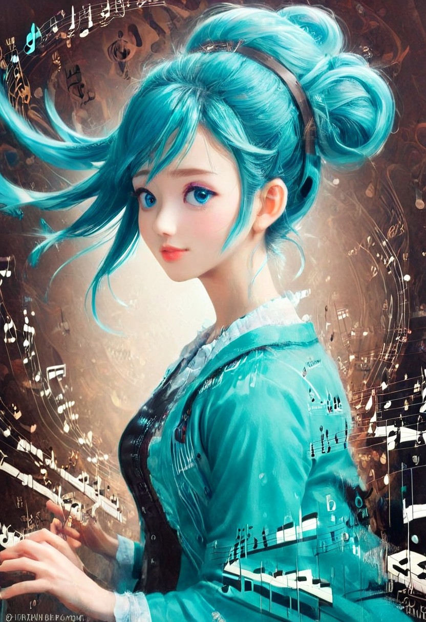 double exposure of opera diva Hatsune Miku with long floating twintails singing high note merging with a printed circuit board of Yamaha electronics, full of details, positive emotional, masterpiece, fairytale, <lora:DoubleExposure:1>, <lora:Hatsune_Miku_for_SDXL_V1.0:1> (head, Hatsune Miku singing high note, twintails, blue hair, blue eyes, very long hair, aqua hair:2), (portrait, close up:1.6), <lora:The Phantom of the Opera style:1.5> The Phantom of the Opera style, <lora:loraeyesxl:0.4>
