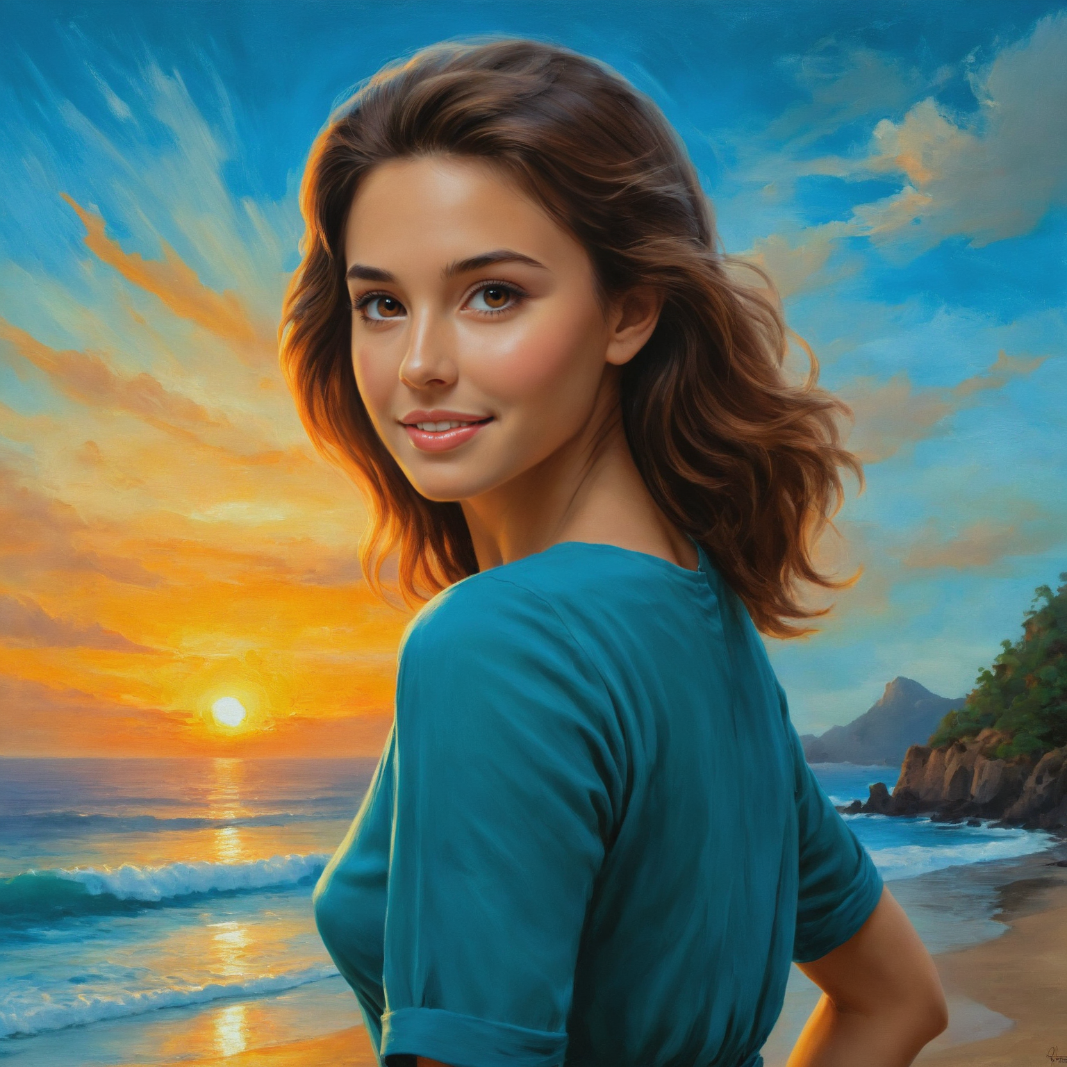 by Glen Keane and Paul Chadeisson in the style of Bess Hamiti,  oil painting <lora:oil_painting_envy_anime:0.60> ,   retro style <lora:retro:1.00>   <lora:more_art:0.30> <lora:RMSDXL_Enhance:0.45> <lora:RMSDXL_Creative:0.45> <lora:RMSDXL_Photo:0.45> <lora:RMSDXL_Darkness_Cinema:0.45> <lora:clothing_slider:1.00> <lora:great_lighting:1.00> <lora:aesthetic:1.00> <lora:looking_at_viewer:1.00> <lora:photorealistic_portrait_v2:0.25> <lora:attractive_v2:0.10> <lora:extremely_detailed_v2:0.25> <lora:add_detail:0.75> <lora:perfect_eyes:0.25> <lora:perfect_hands:0.50>