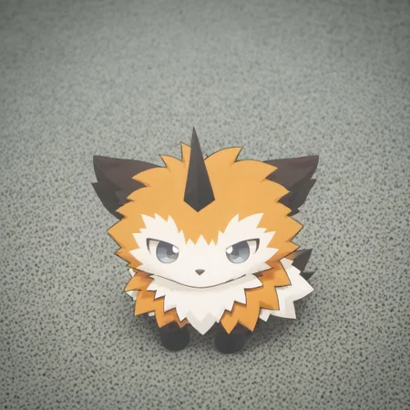 score_9, score_8_up, score_7_up, zPDXL3, ((((sdgs4by zuppu11)))), tango (kemokami), furry, kemono, cute, solo, full body