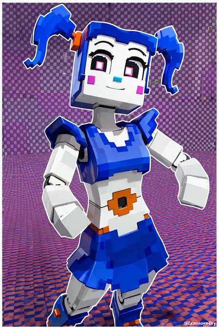 Circus Blueby (Zamination/Fazbear and Friends/Five Nights at Freddy's/Fnaf)