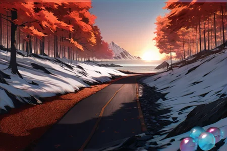 professional 3d model (Masterpiece:1.1),(best quality:1.1),score_9,score_8_up,score_7_up,score_6_up,((highly detailed background:1.2)), <lora:add-detail-xl:3>, BREAK,
<lora:hitoimimXLlokr4f:1>,(NO HUMANS), BACKGROUND ONLY.<lora:Realistic_2.5DAnime_Merge1:0.8>
realistic,
background light,Cinematic Lighting,stereoscopic 3D,
bubble bobble,profile
(autumn maple forest:1.3),(very few fallen leaves,path),
cyberpunk,
stratocumulus_stratiformis,
sunset,
ocean,waves,
plateau,field,glacier,outdoors,
evening,
golden hour lighting,
street,road_sign,
armpit_peek,
from_back,
chromatic_aberration,contour_deepening,
griffin_mountains . octane render, highly detailed, volumetric, dramatic lighting