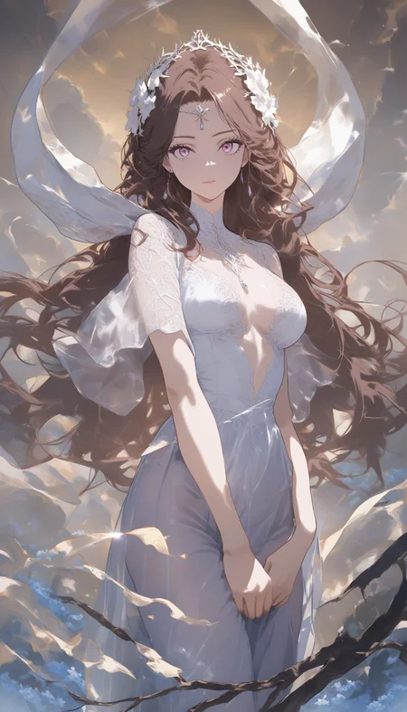 ethereal fantasy concept art of  masterpiece,high score,great score,absurdres, <lora:Alice Prin_sots-000005:1>,Alice Prin (style, alice prin, sots art), ., Naerys had the Targaryen looks, a fine and delicate beauty, almost unworldy. She was slender and small, with big deep violet in hue eyes and fine, pale, porcelain skin, near translucent. Naerys Targaryen. . magnificent, celestial, ethereal, painterly, epic, majestic, magical, fantasy art, cover art, dreamy
