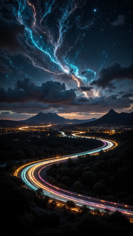 noir, Soothing Windhoek landscape, pretty, dramatic