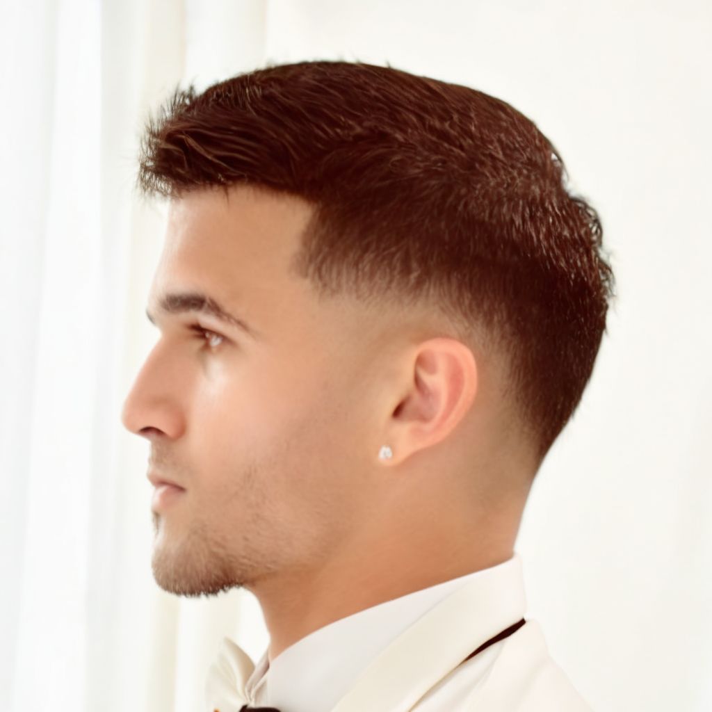 DSLR photo of ƴɐđɨǝłɐłǝɉɐɳđɍø side face.using a tuxedo.lace.professional photography.high resolution.detailed photo.portrait.RAW.analog film.still film.50mm.f/16.uhd.hdr.4k.cinematic lighting.adobe lightroom <lora:yadielalejandro-ƴɐđɨǝłɐłǝɉɐɳđɍø-xl_9100_lora_f32:1>