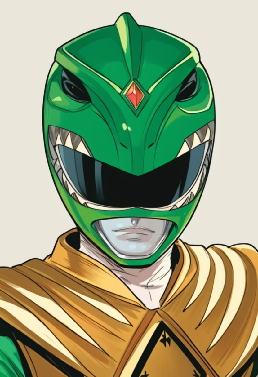 (score_9:0.9),score_8_up,score_7_up,anime style,rating_safe,<lora:Green Ranger ponyXL v2:0.9>,Green Ranger,solo,portrait,helmet,1boy,silver_face,