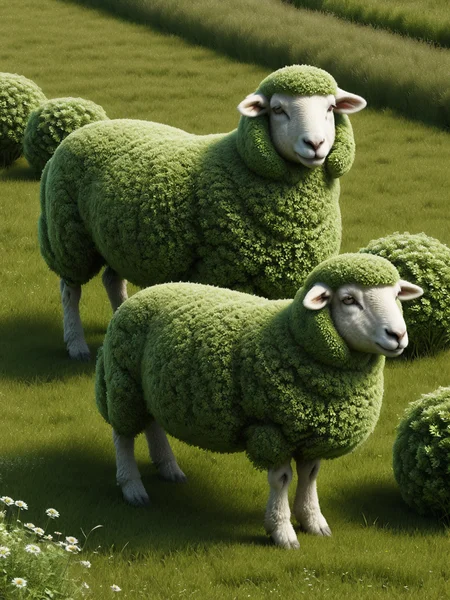 mad-hecke fluffy sheeps:1.4 grassing in a meadow <lora:Hedge_Row_SDXL:1.0>, (masterpiece:1.2), best quality, (hyperdetailed, highest detailed:1.2), high resolution textures