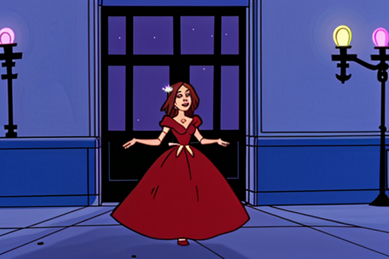 <lora:l_32:-0.55>, <lora:Mission_Hill_Style_-_1999-000011_11:1>, 1girl, red dress, night, party, candlelight, <lora:LCM_SD15:1.0>