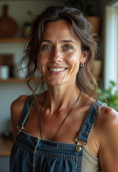 a perfection style large close up portrait photo , 400H film, a farm house in coastal new zealand with full detail and real life housewife herbstphoto