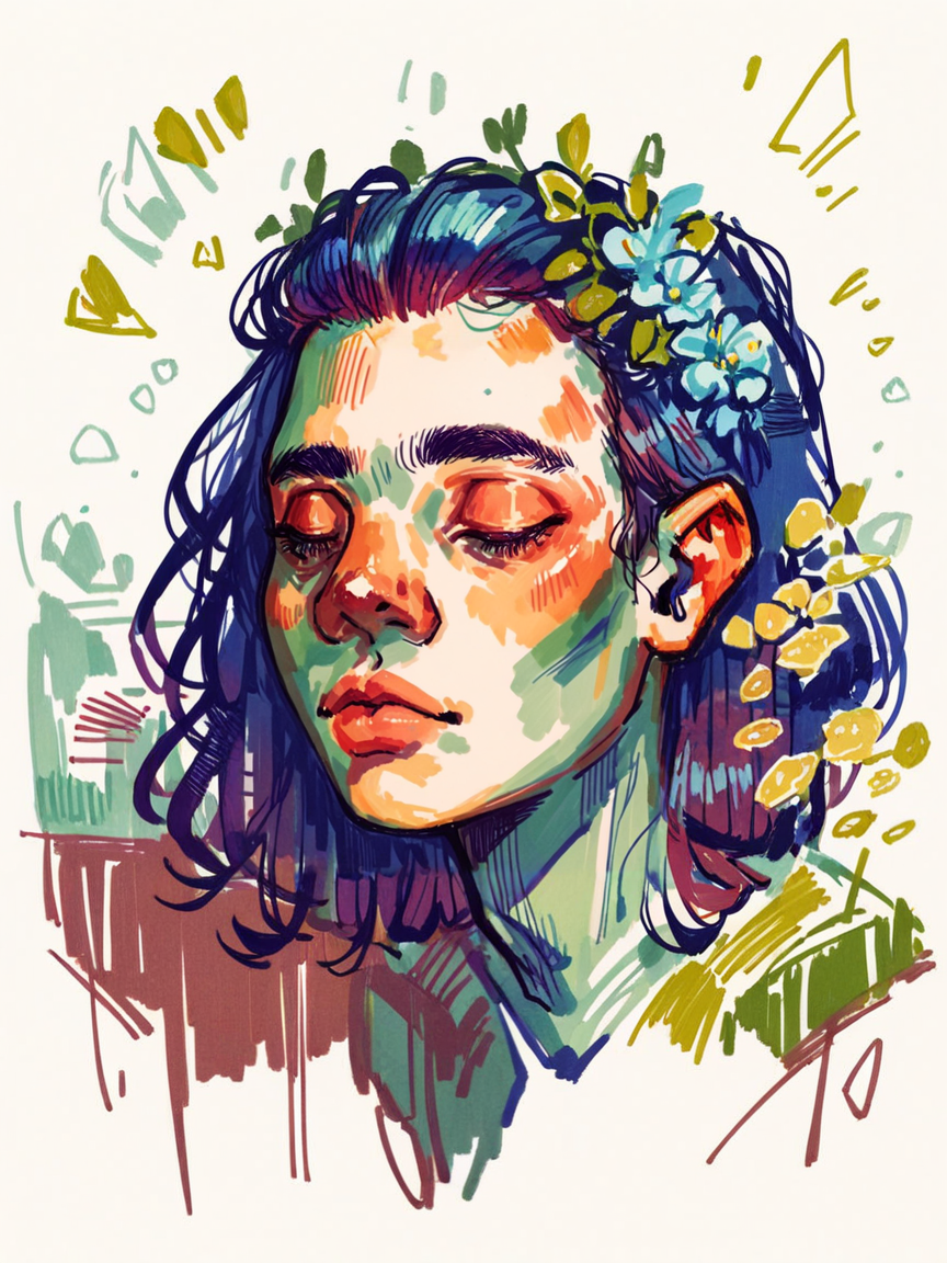 score_9, score_8_up, score_7_up, score_6_up, score_5_up, score_4_up,  <lora:c0l0ursk3tchXLP3:1> c0l0ursk3tch, 1girl, sketch,