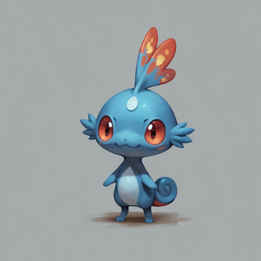 score_9, score_8_up, score_7_up,
p0k3m0n, pokemon, pokemon (creature), no humans, transparent background, simple background, full body, solo, standing,
(cat:0.9), (blue tit:0.9), (Hummingbird:0.9), (spider:0.9), (Fire salamander:0.9),
simple background, grey background,