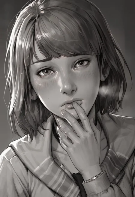 score_9, score_8_up, score_7_up, 1girl, indoor, BREAK tanamachi_kaoru, amagami, (green eyes), (blond hair), curly_hair ,medium hair, long_sleeves ,messy_hair, solo, wavy_hair, blush, heavy breath, BREAK close mouth, city park background, female focus, shaking, motion line, shy, blush, pov, masterpiece, best quality, very aesthetic, newest,  maxine_caufield_byammpu, (ashleygraham)