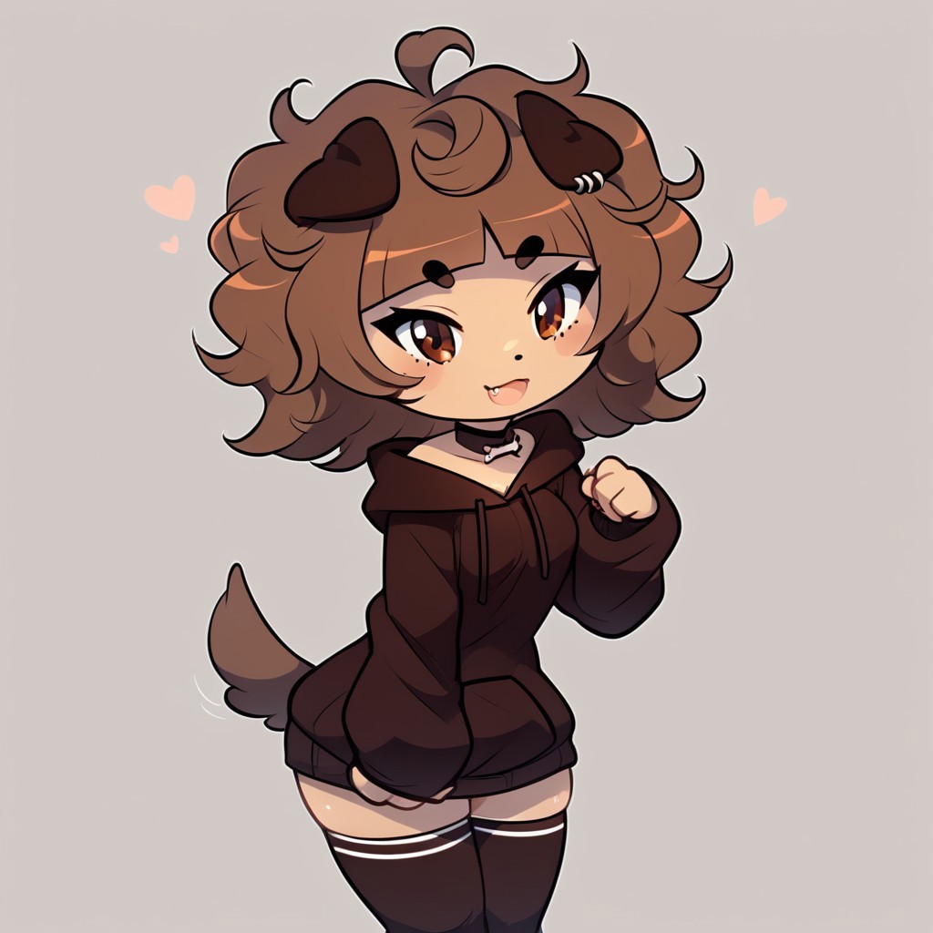 score_9_up, score_8_up, score_7_up, dog tail, animal ears, animal ears, dog ears, brown eyes, black thighhighs, brown hoodie, choker,animal tail, mimi, brown hair, tail, (mid riff:0.8),<lora:Smooth Anime Style LoRA XL:1> <lora:Typh_mimi_model>,perfect quality,Между сисек
сперма на груди
мтекоки, дрочка, пенис, на спине, раздвинутые ноги,
сперма на грудь, сперма на живот, семяизвержение,