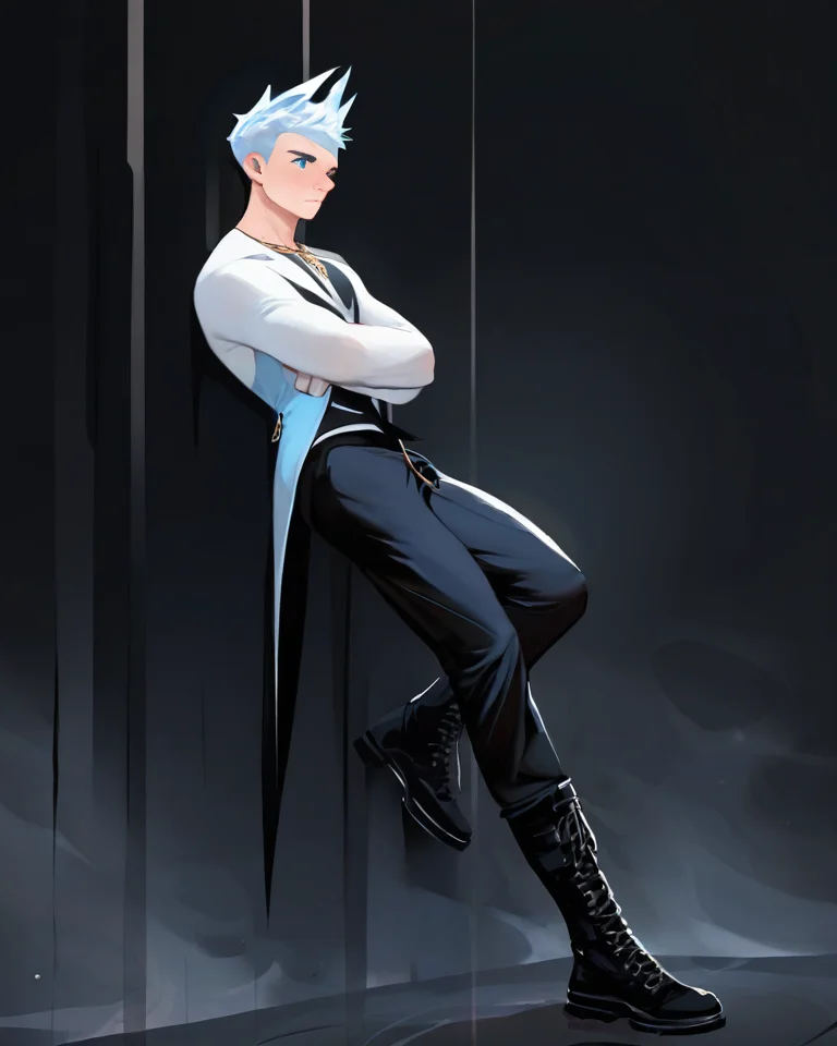 masterpiece, best quality, amazing quality, very aesthetic, absurdres, newest, 1boy, male focus, 21 years old, full body, head to toe, dynamic pose, blue eyes, eyeshd, tailcoat, long pants, knee high lace up boots, necklace, highly detailed eyes, from the side, confident, serious, abstract background, dark, light, fog, masterpiece, best quality, amazing quality, very aesthetic, absurdres, newest, volumetric lighting,
freckles, muscular, no-lineart style, big eye background,
breeze style
<lora:Bree_Style_Hv2:1>