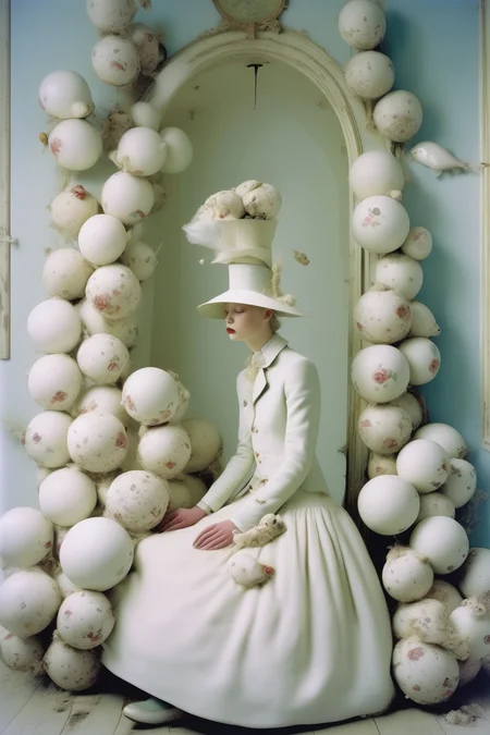 <lora:Tim Walker Style:1>Tim Walker Style - a dream come true tim walker photography