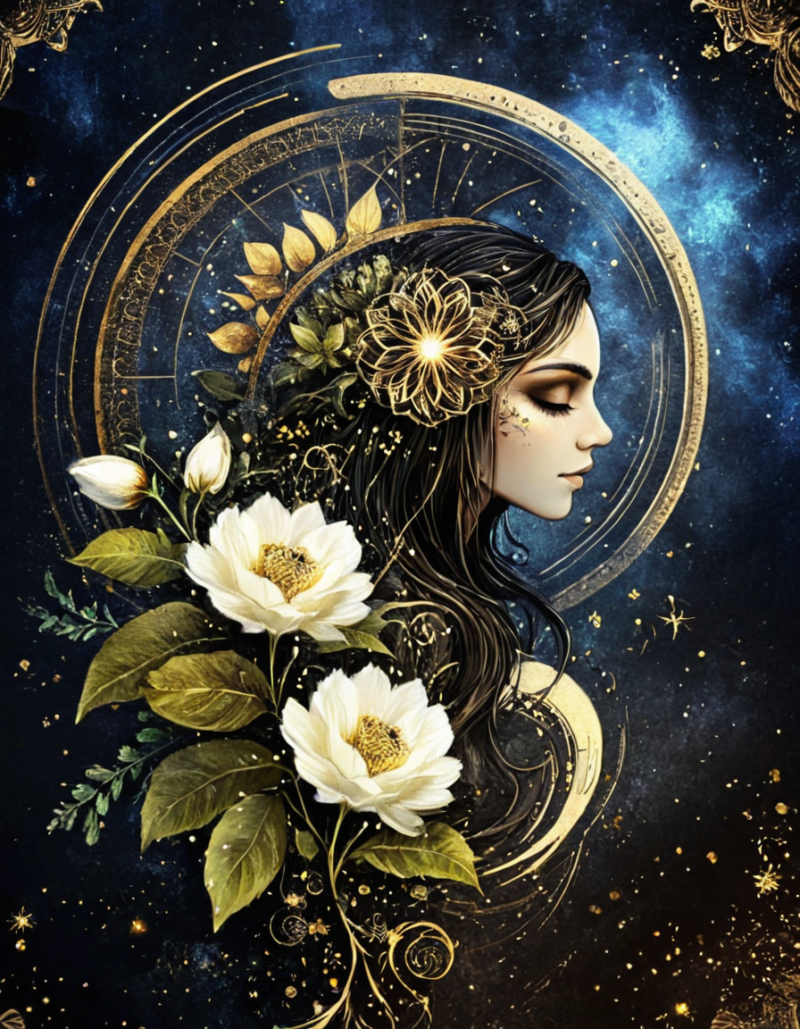 novuschroma83 style flower <lora:novuschroma83 style:1>