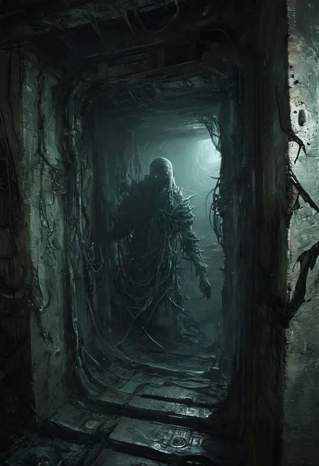 In the depths of space, where the silence is deafening and the darkness is absolute, there exists a place known as the Dead Space a cursed void where the laws of nature hold no sway and the souls of the lost wander aimlessly.
Within this desolate realm, a derelict spacecraft drifts, its hull scarred and twisted by unknown horrors. The corridors echo with phantom footsteps, whispers of the damned, and the chilling creak of metal strained beyond its limits.
As you step aboard this ghostly vessel, the air grows heavy with the stench of decay, a foul miasma that clings to your skin like a malevolent shroud. Shadows dance in the flickering lights, twisting and contorting into grotesque shapes that seem to watch your every move with malevolent intent.
The walls are adorned with cryptic symbols, runes of a forgotten language that speak of ancient curses and forbidden knowledge. Each step you take reverberates through the ship, a hollow drumbeat that seems to awaken something deep within the bowels of this haunted vessel.
Whispers fill your ears, a cacophony of tortured souls pleading for release from their eternal torment. Faces materialize in the shadows, twisted visages of the dead staring at you with hollow eyes that pierce your very soul.
In the Dead Space, time loses all meaning, and reality itself begins to unravel.  darkness, you realize that in the Dead Space, there is no escape