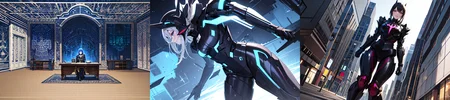 highly insanely detailed, masterpiece, top quality, best quality, highres, 4k, 8k, RAW photo, (very aesthetic, beautiful and aesthetic),
__lazy-wildcards/cosplay-char/blame/digimortal-digimortal/prompts__,
<lora:Digimortal_v1:0.5>,
(1girl:1.3),
solo focus,
__lazy-wildcards/dataset/background__,âââ