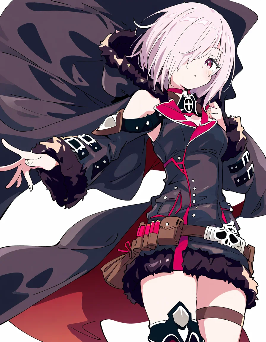 wizardess of oz,1girl,solo,looking at viewer,simple background,white background,cowboy shot,<lora:wizardess of oz-000012:0.8>,, masterpiece, best quality, very aesthetic, absurdres,newest, incredibly absurdres,, (Ixy:0.6)),(hiten \(hitenkei\):0.7),