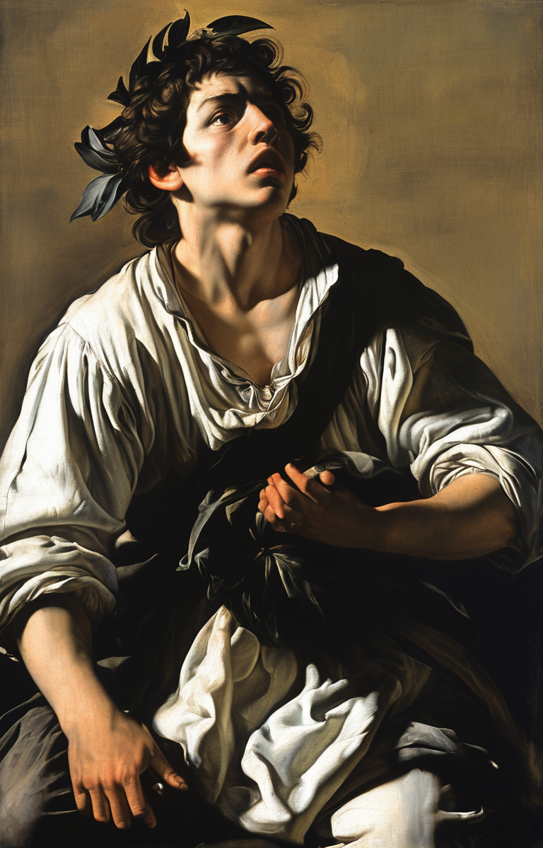 masterpiece,best quality,<lora:tbh186-sdxl:0.9>,illustration,style of Caravaggio