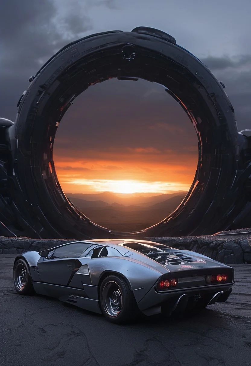 DB4RZ style painting,DB4RZ style painting,(in Otomo Katsuhiro style:1.2), rmbt, a sleek, silver motorbike with glowing red eyes zooms through the vast expanse of space. The sun sets behind it, casting an orange glow on the horizon. In the distance, Cosy, (elaborate fine details:1.1), (hyperdetailed:1.1), (intricate details:1.0), (Refined details:1.1), (best quality:1.1), (high resolution:1.2), <lora:FLUX\Anime v1.3:0.6> <lora:FLUX\Elden_Ring_-_Yoshitaka_Amano:0.5> <lora:FLUX\RetroAnimeFluxV1:0.4> <lora:FLUX\Comic book V2:0.8> <lora:FLUX\PrismaticPersona:0.7>view from behind through the tighs, butt focus, rear view, rearview of a woman in skintight leggings, Color-grain Summer scene of a awesome scenery an otherwordly super shot, a view like every hiker would dream of and a giant stargate swirling Like a Spiral into Infinity black billowing Clouds above, veiled in a DARK robe resembling a jedi, very detailed, sunrise behind fluffy Clouds with extrem volumetric lighting backdrop, atmospheric haze, Film grain, cinematic film still, shallow depth of field, highly detailed, high budget, cinemascope, moody, epic,