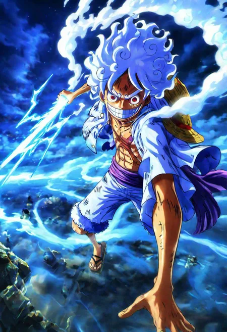 2D a 1Luffy in Wano, (best quality, masterpiece, detailed, highly detailed face) ,(high definition face:1.0),(detailed eyes:1.0) 8k,(Smilex2), (solo), amazing perspective, profesional composition ,