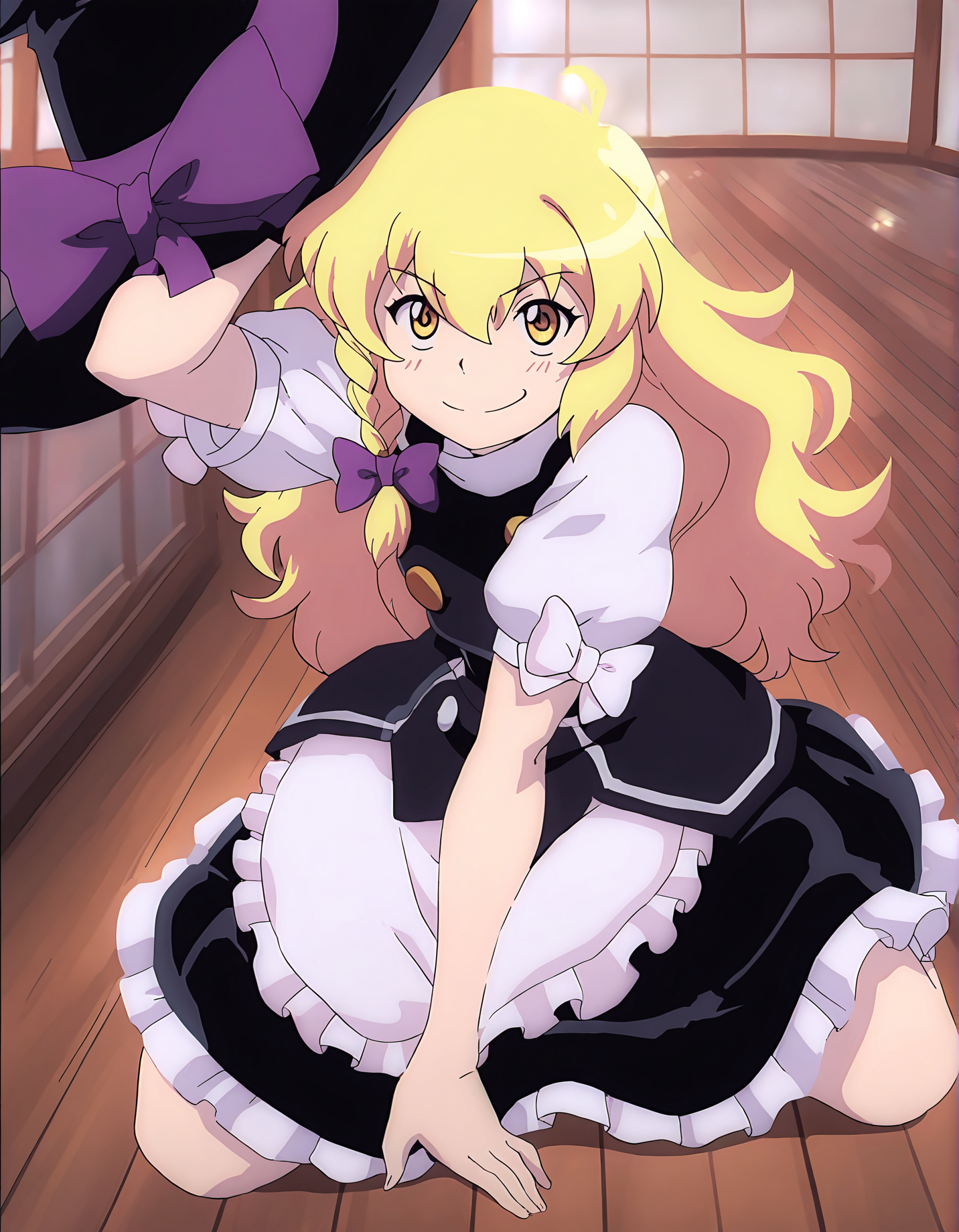 memoriesofphantasm, 1girl, solo, kirisame marisa, looking at viewer,
very awa, masterpiece, best quality, year 2024, newest, highres, absurdres, <lora:memories-of-phantasm-style-noobai-epspred11:1>