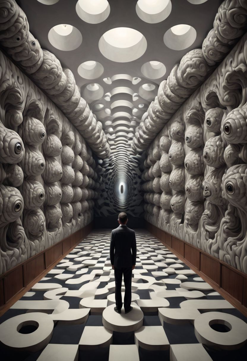 A surreal mind bending optical illusion